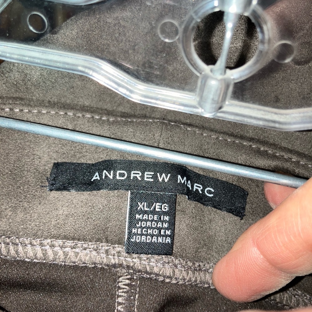 Andrew Marc, unused suede like lined slacks. XL, seamed reinforced. - Picture 4 of 5
